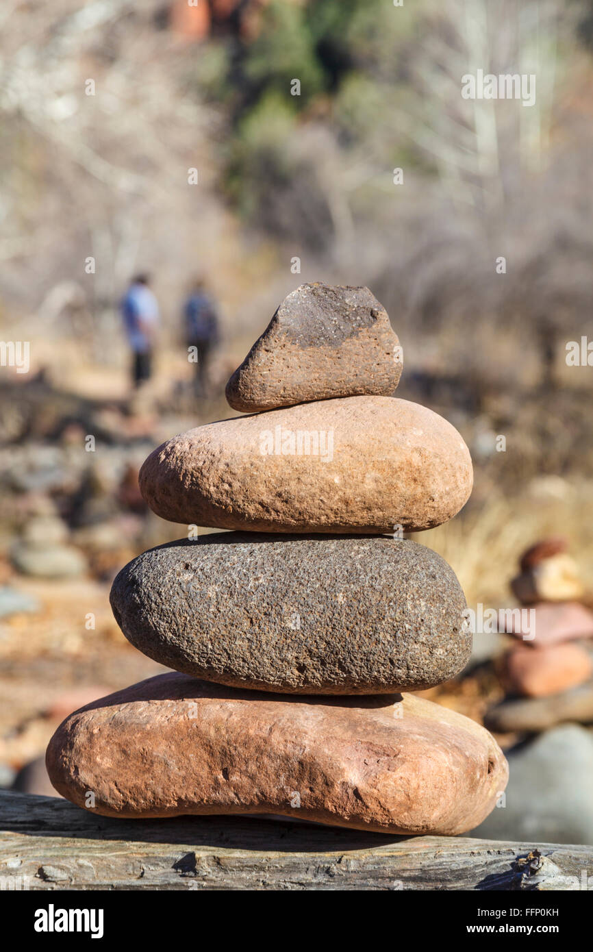 Close-up of a Stack of Flat Rocks · Free Stock Photo