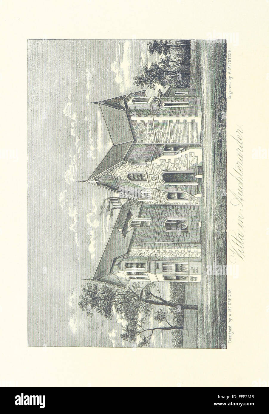 of 'The Annals of Auchterarder and Memorials of Strathearn' Stock Photo