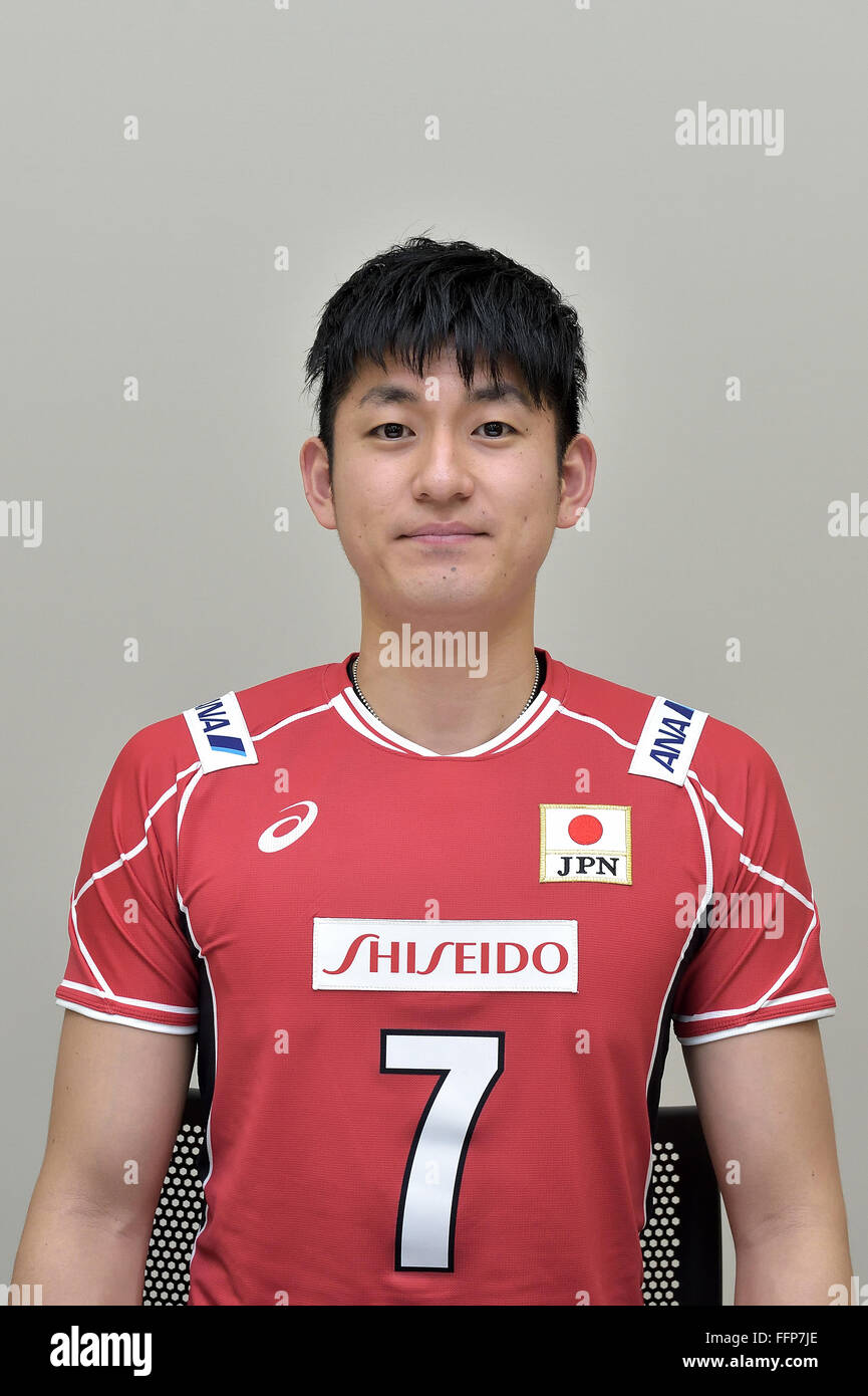 Tokyo, Japan. 20th Apr, 2015. Masashi Kuriyama (JPN) Volleyball : Press ...