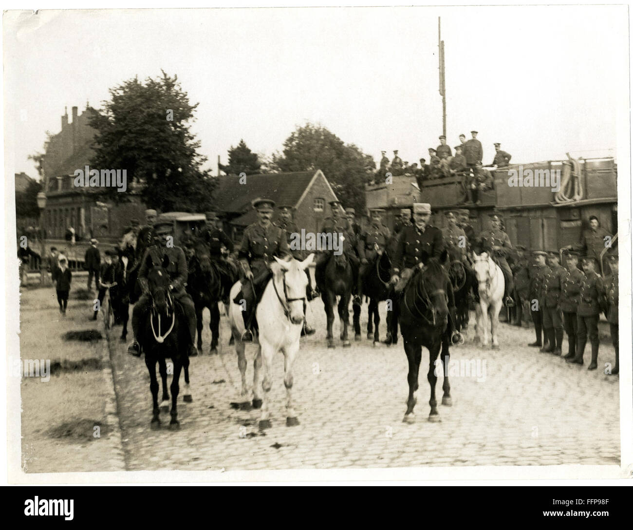 This vintage book features photographs taken near Merville by ...