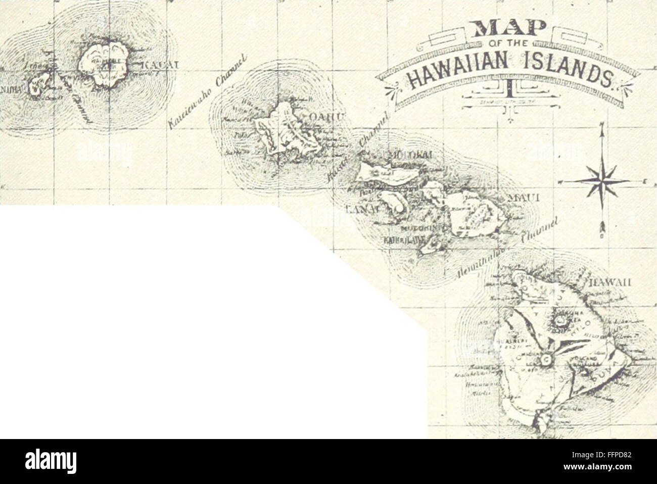 Map of hawaii and japan hires stock photography and images Alamy