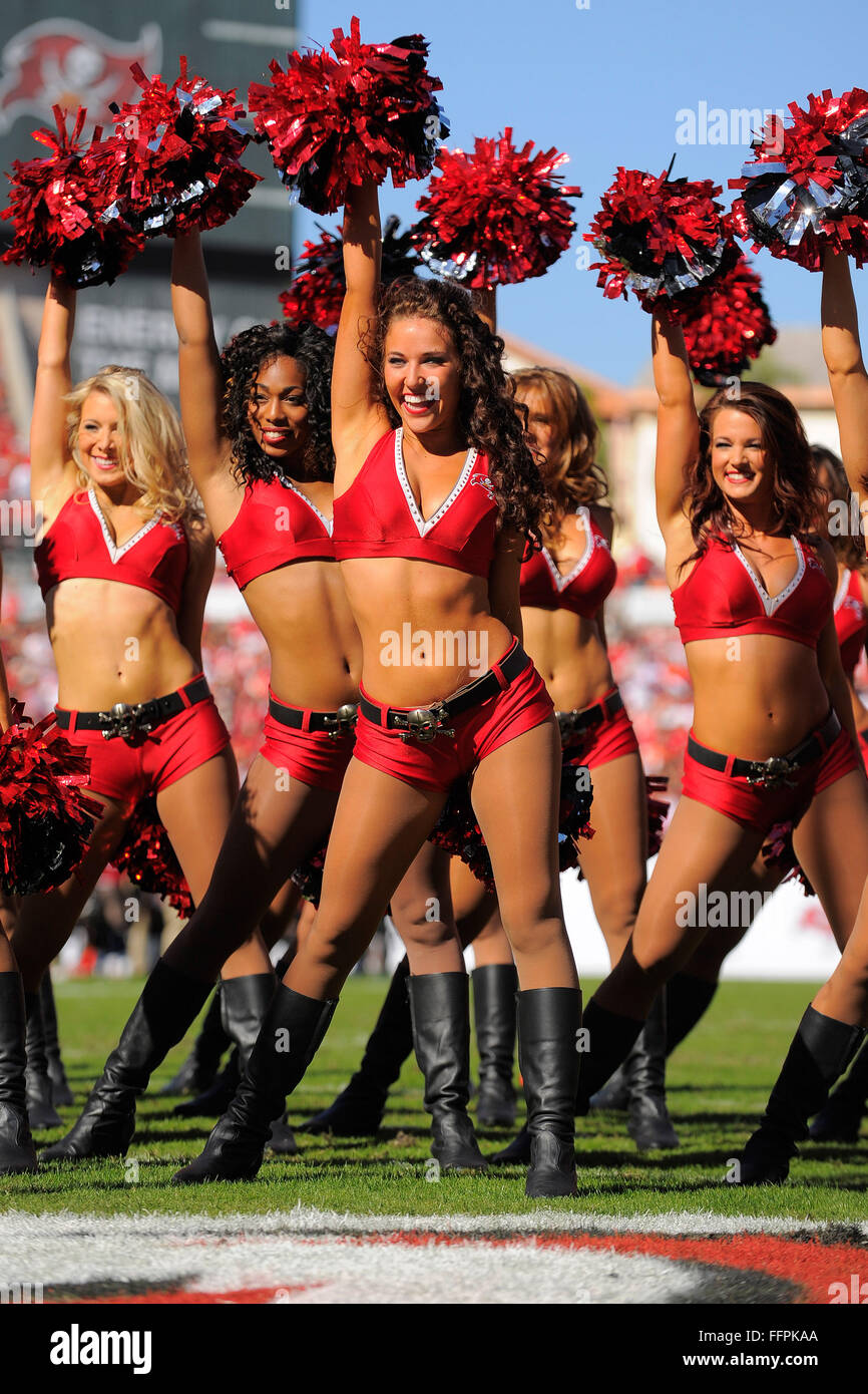 Tamap, Florida, USA. 25th Nov, 2012. Tampa Bay Buccaneers cheerleaders during the Bucs game against the Atlanta Falcons game at Raymond James on November 25, 2012 in Tampa, Florida. ZUMA Press/Scott A. Miller © Scott A. Miller/ZUMA Wire/Alamy Live News Stock Photo