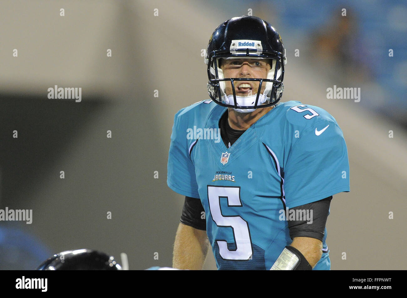 Jacksonville, FL, USA. 10th Aug, 2012. Jacksonville Jaguars quarterback