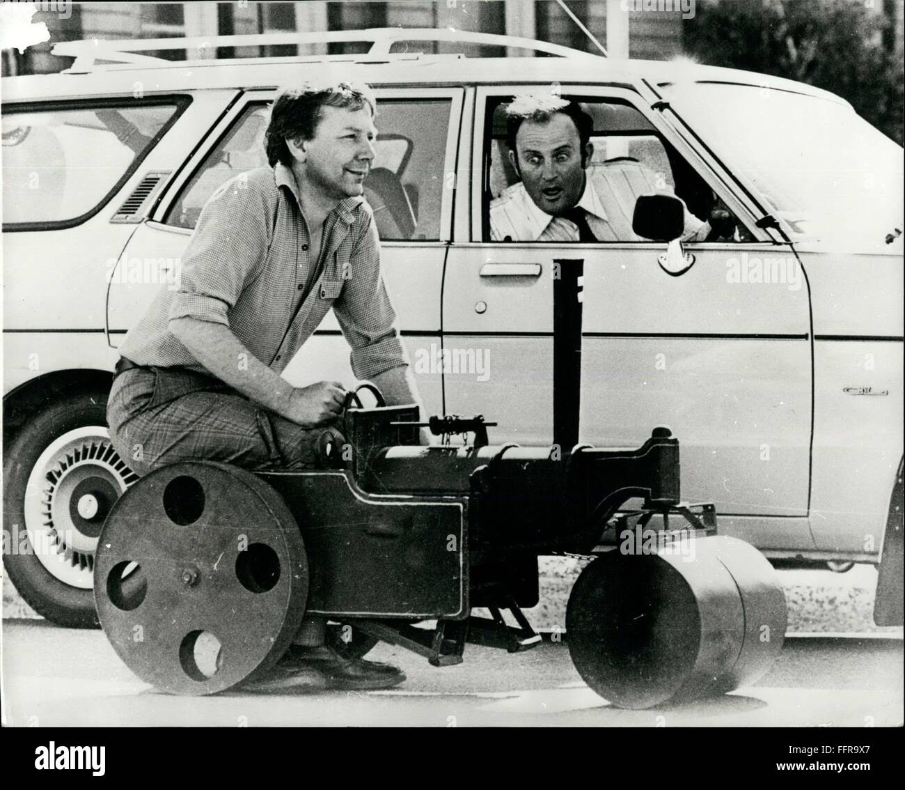 1974 - Old Timer just keeps rolling along; This ministure steam roller