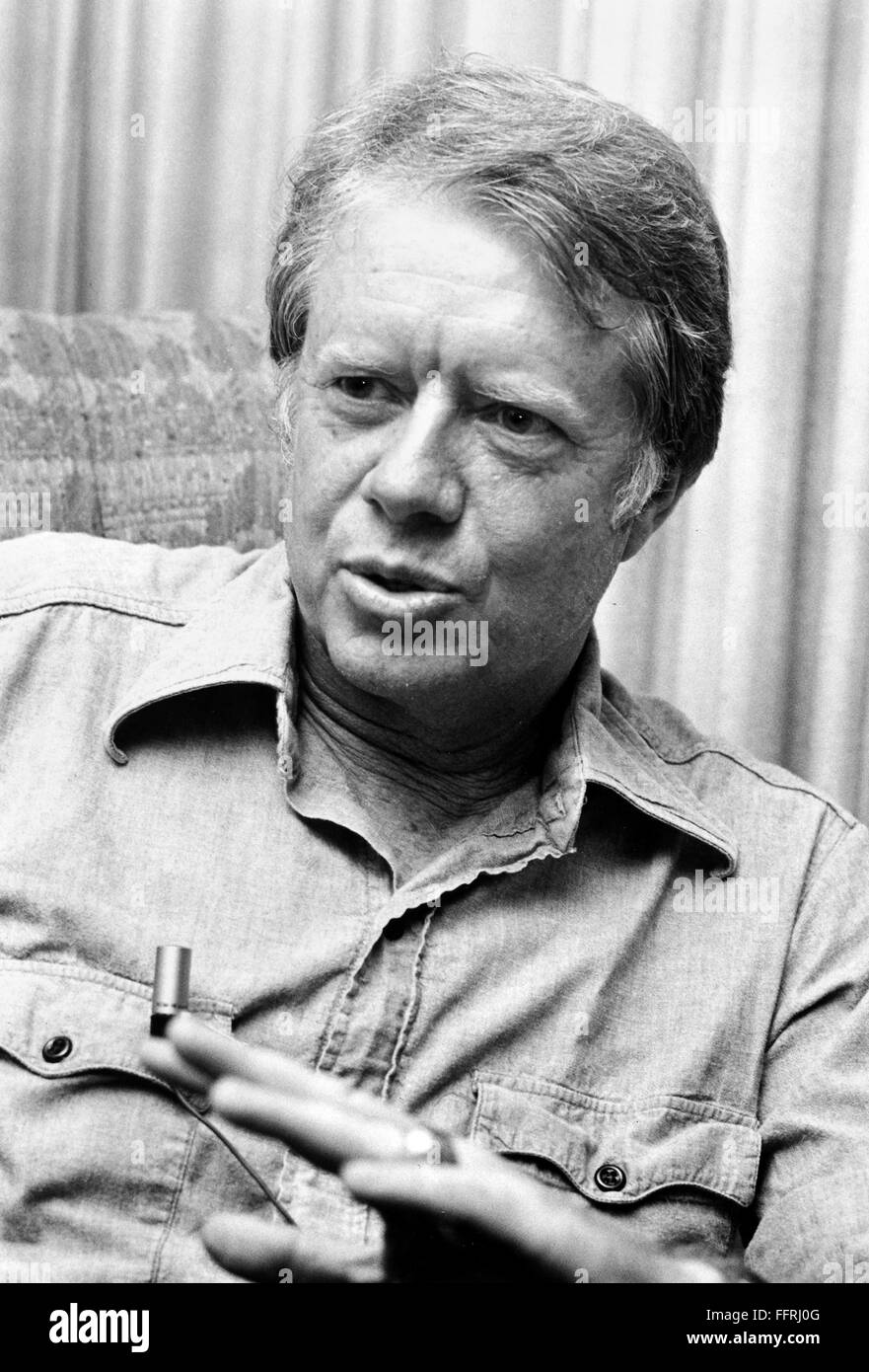 JIMMY CARTER (1924- ). /n39th President of the United States ...