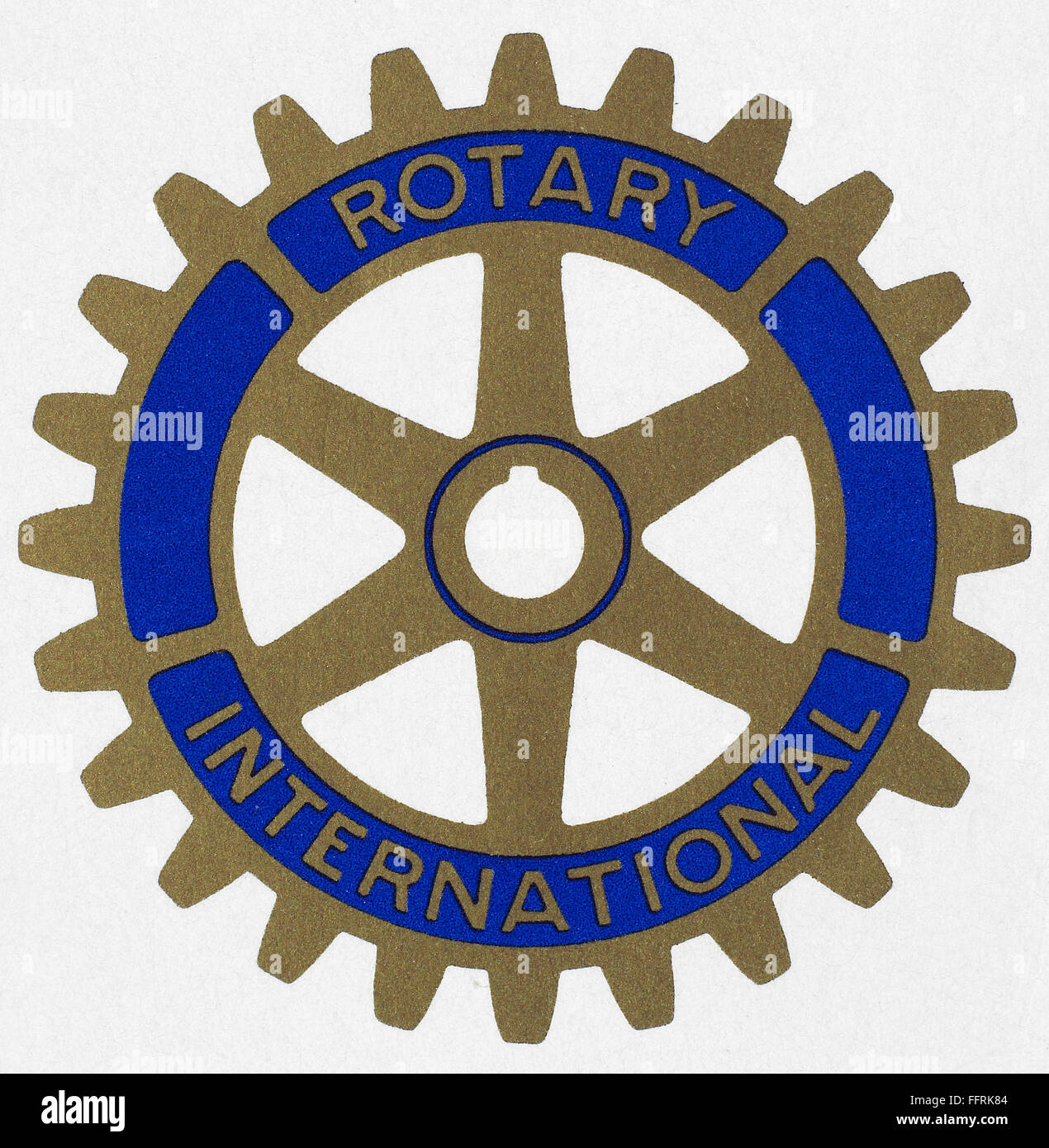 ROTARY CLUBS LOGO. /nLogo of Rotary International, an organization of