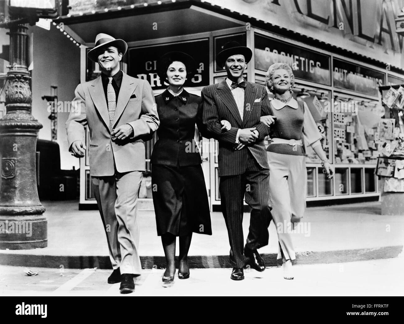 GUYS AND DOLLS, 1955. /nLeft to