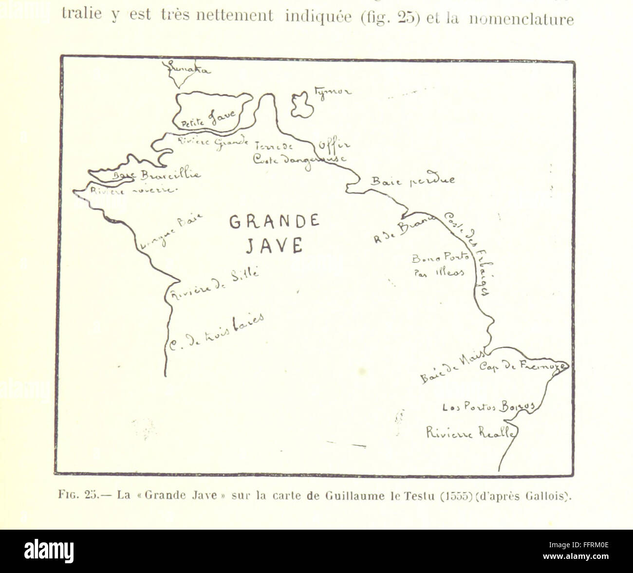 07 of 'Le Continent austral. Hypothèses et découvertes' Stock Photo - Alamy