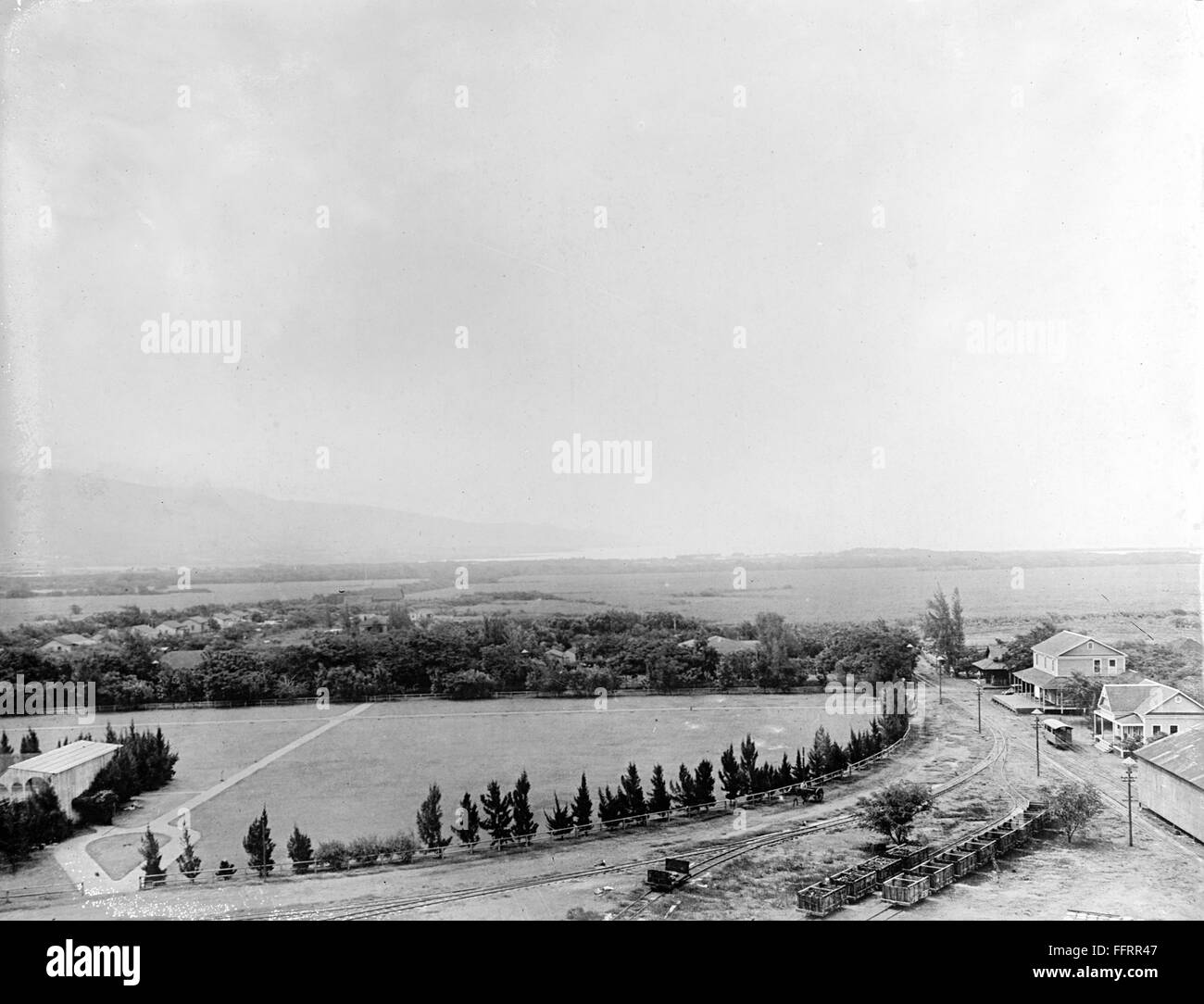 HAWAII SUGAR PLANTATION. /nA sugar plantation in Hawaii, with a