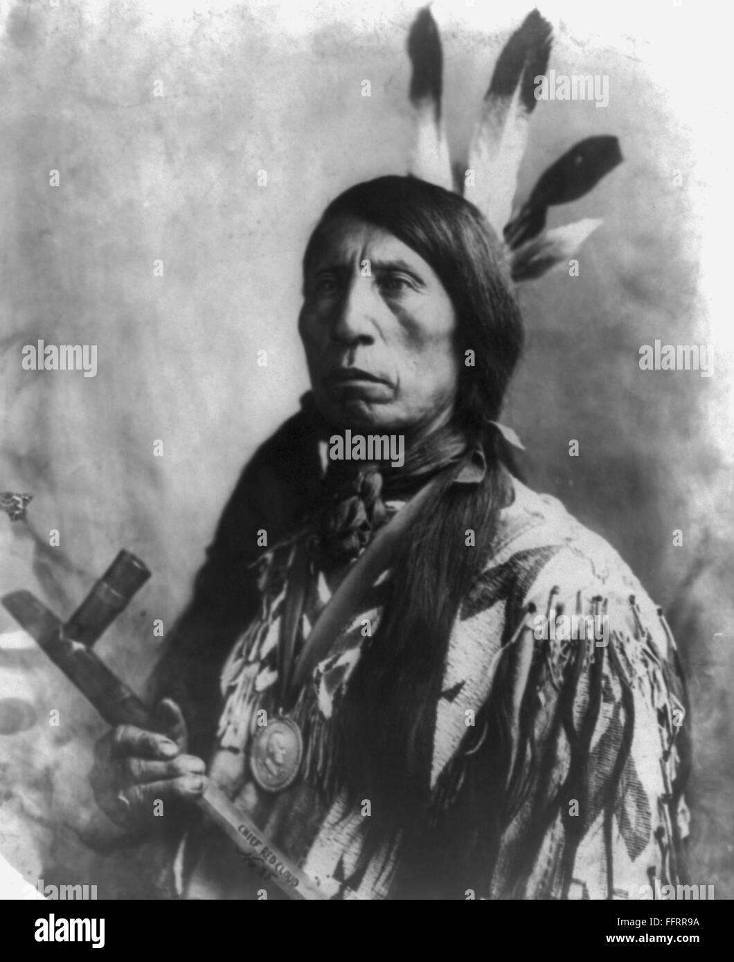 JACK RED CLOUD (18621928). /nOglala Sioux chief and son of Chief Red