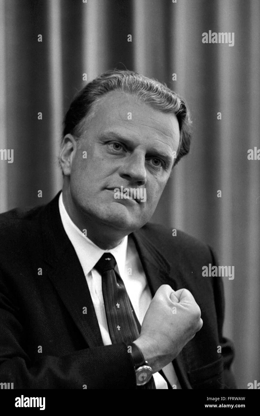BILLY GRAHAM (1918 ). /nWilliam Franklin Graham. American evangelist