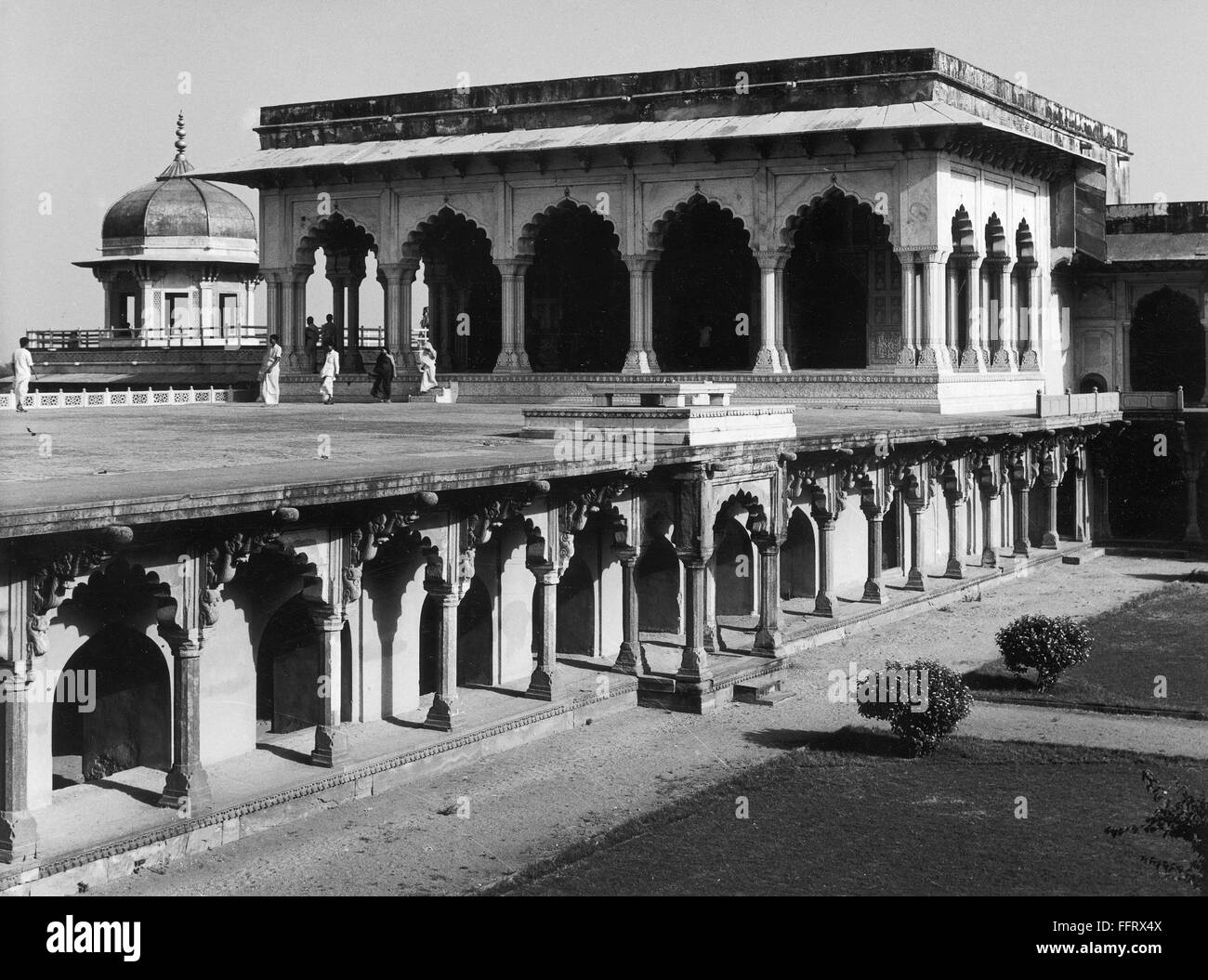 INDIA: AGRA FORT. /nThe Diwan-i-Khas, or assembly hall in the ...