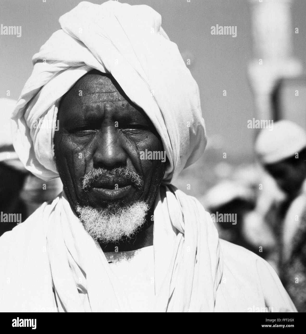 MECCA PILGRIM, 1970s. /nPilgrim photographed at Mecca, Saudi Arabia