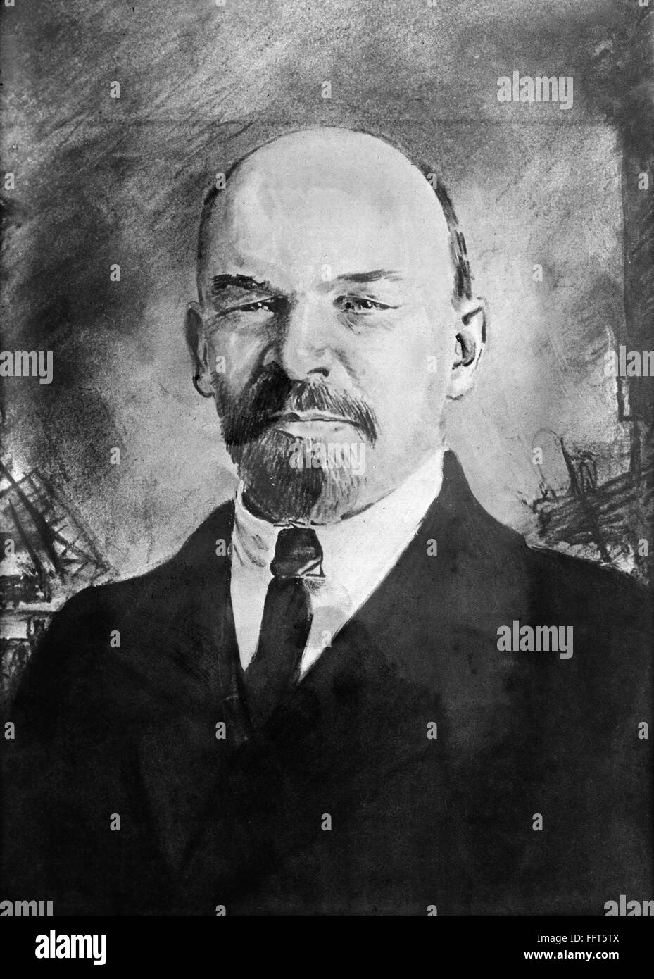 VLADIMIR LENIN (1870-1924). /nVladimir Ilich Ulyanov, known as Lenin ...