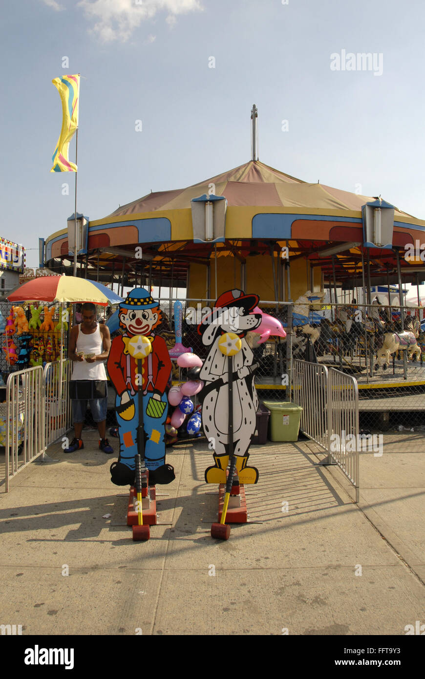 CONEY ISLAND MALLET GAME. /nChildren's mallet game to measure their