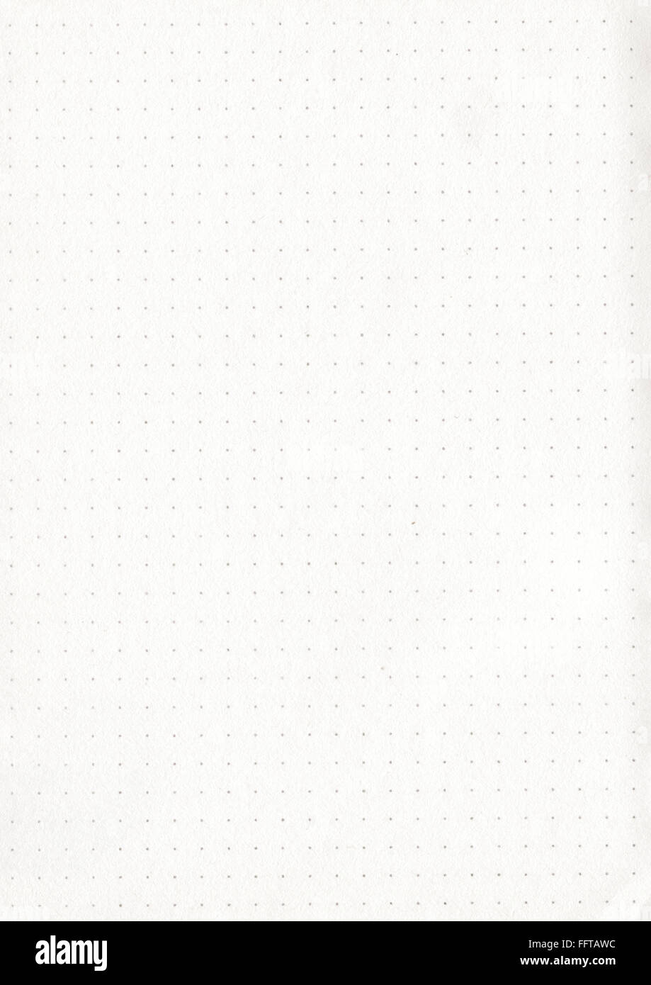 Papier blatt gepunktet punkte dots Zettel Kopierpapier Schreibunterlage schreiben papeterie stift malen zeichnen aufschreiben al Stock Photo
