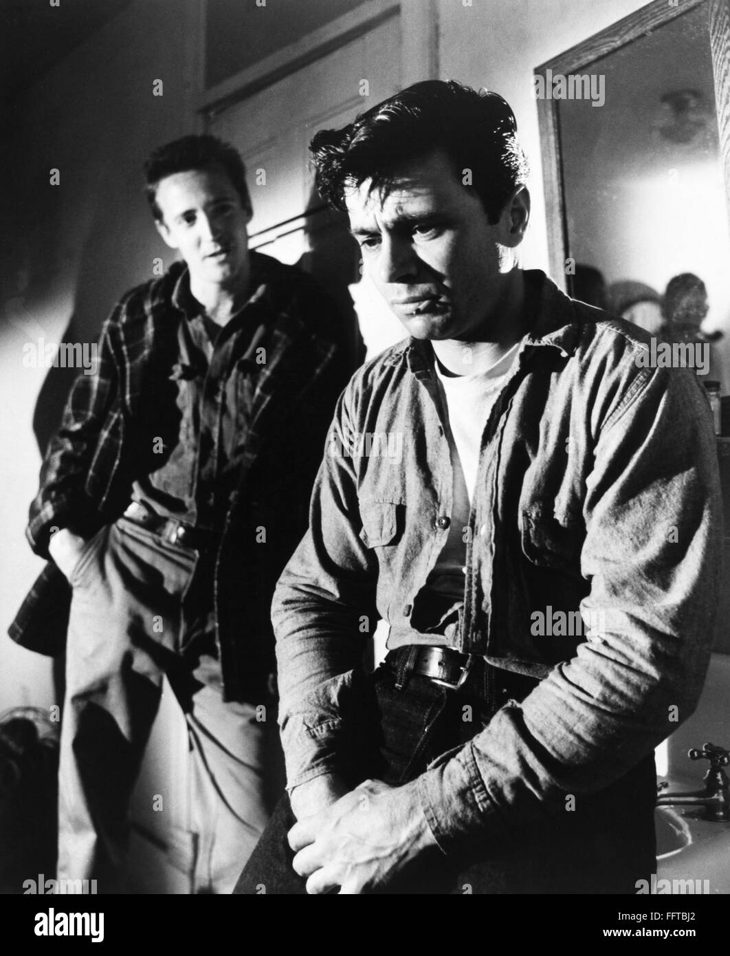 FILM IN COLD BLOOD, 1967. /nRobert Blake and Scott Wilson as the two