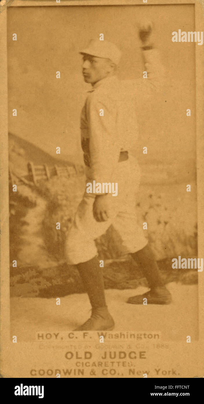 WILLIAM ELLSWORTH HOY /n(18621961). Known as 'Dummy.' American