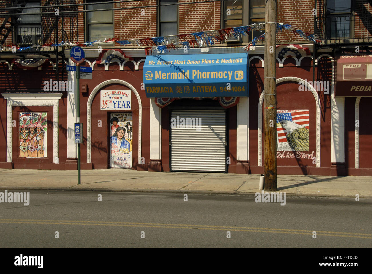 CONEY ISLAND: PHARMACY. /nMermaid Pharmacy on Mermaid Avenue and 21st