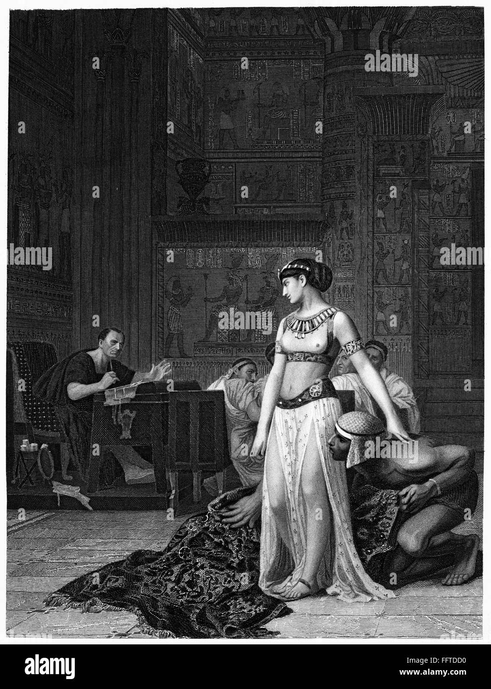 CLEOPATRA VII (6930 B.C.). /nLast Macedonian queen of Egypt. Cleopatra