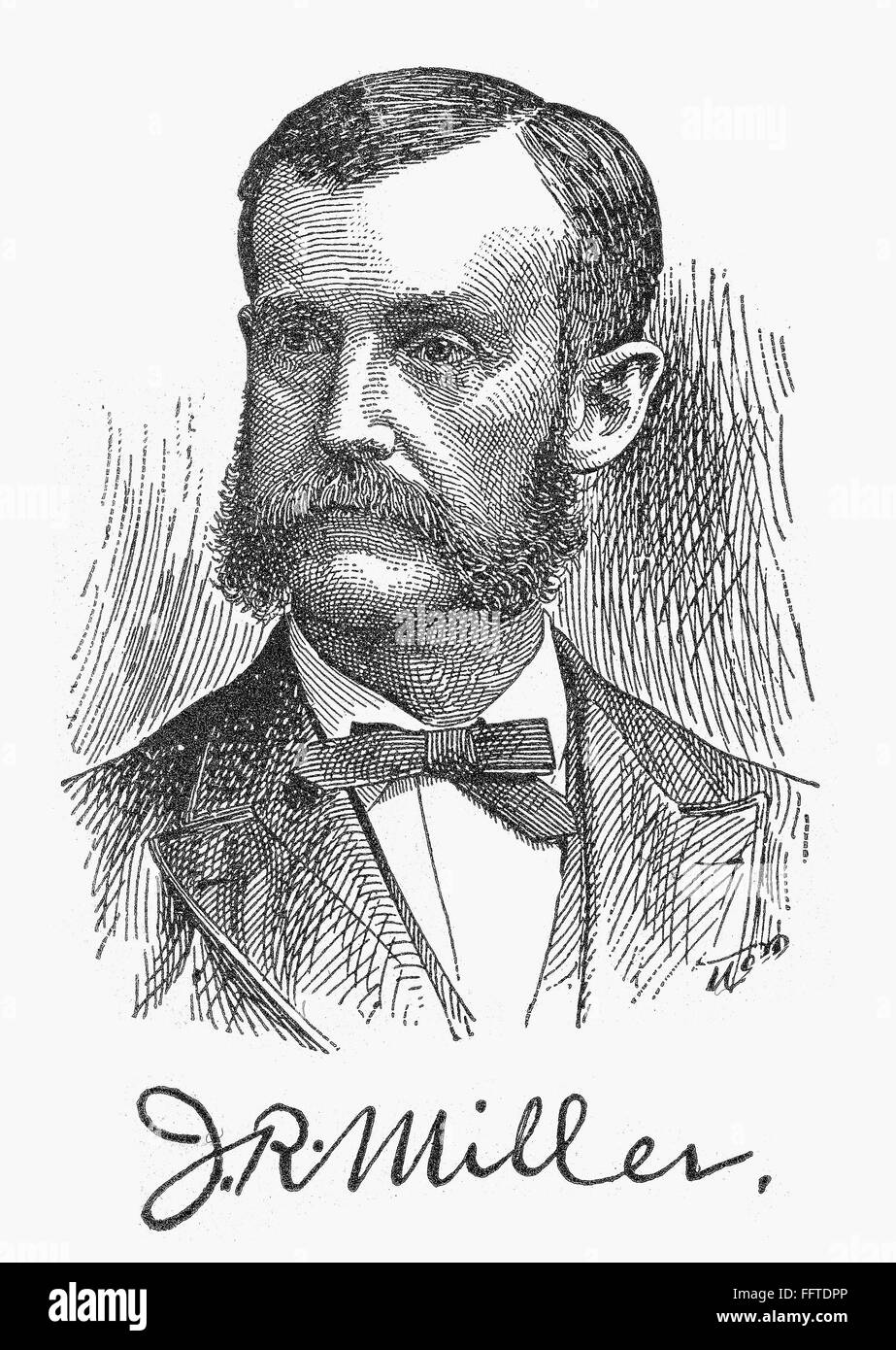 J R Miller JAMES RUSSELL MILLER /n(1840-1912). /nAmerican author and Presbyterian ...
