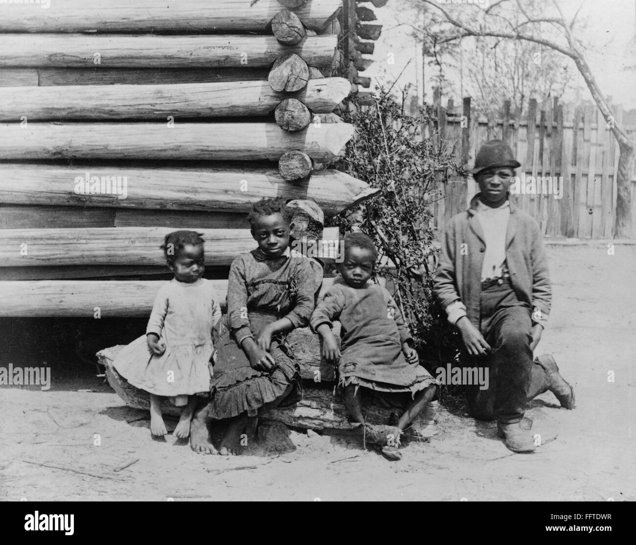 GEORGIA CHILDREN C1886 nA Group Of African American Children georgia-children-c1886-na-group-of-african-american-children