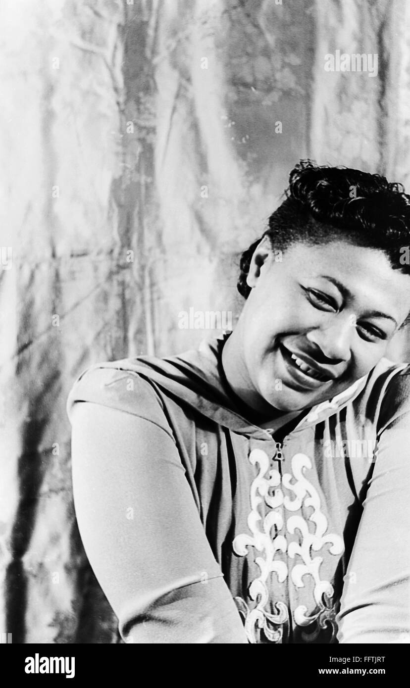 ELLA FITZGERALD (1917-1996). /nAmerican singer. Photographed by Carl Van Vechten, 1940. Stock Photo