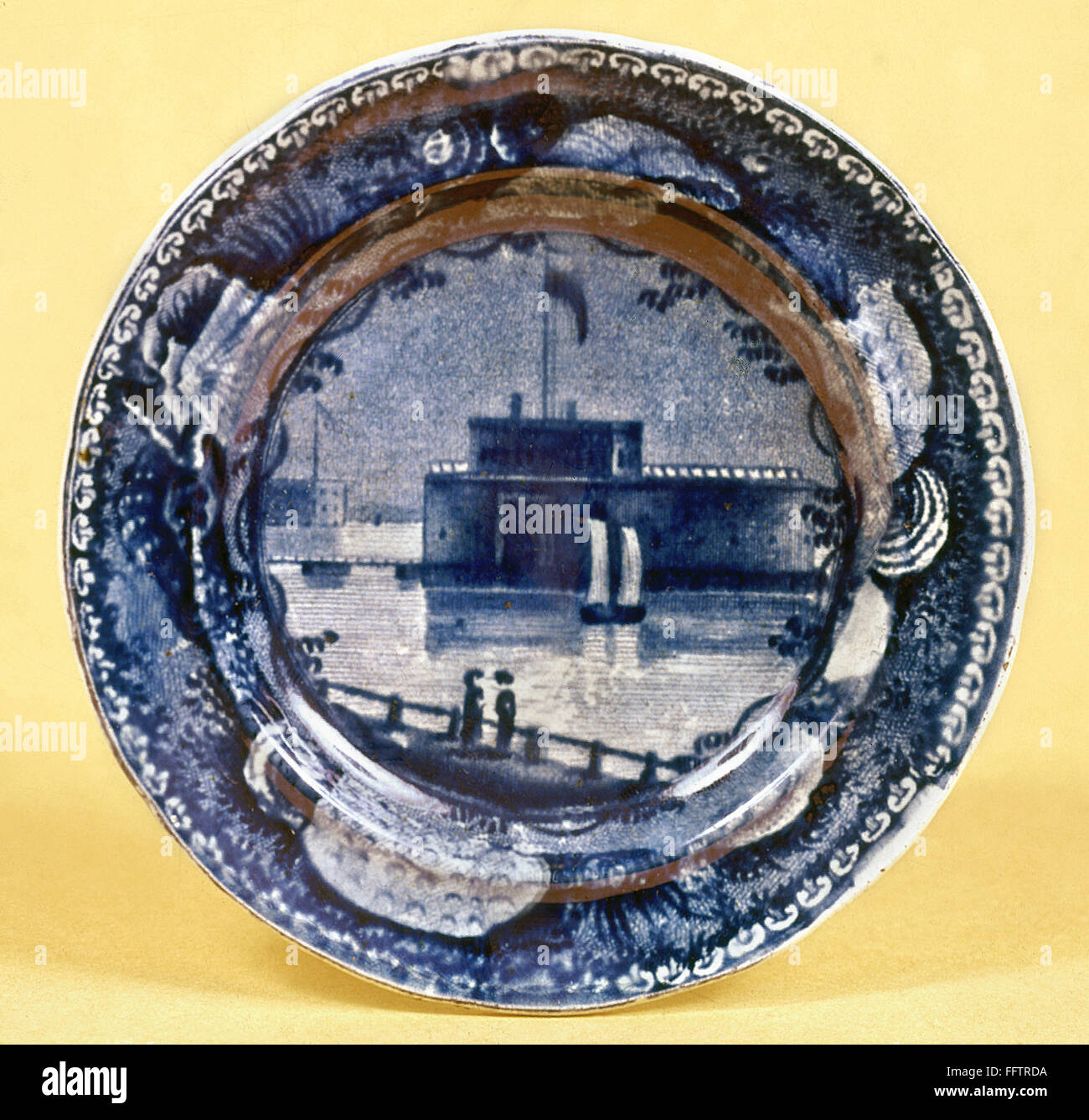 NEW YORK CASTLE GARDEN. /nView of Castle Garden, New York's