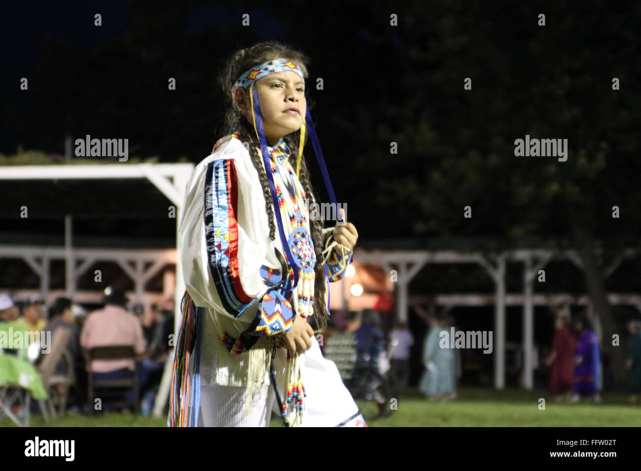 traditional Meskwaki(Fox) Pow Wow, festival of Native American dances