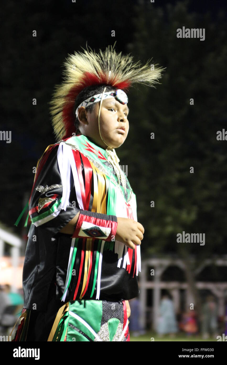 traditional Meskwaki(Fox) Pow Wow, festival of Native American dances