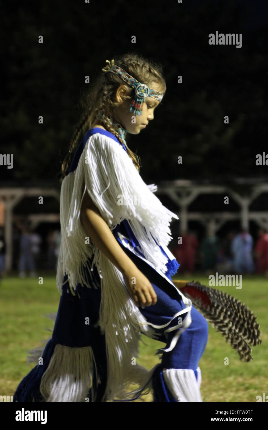 traditional Meskwaki(Fox) Pow Wow, festival of Native American dances