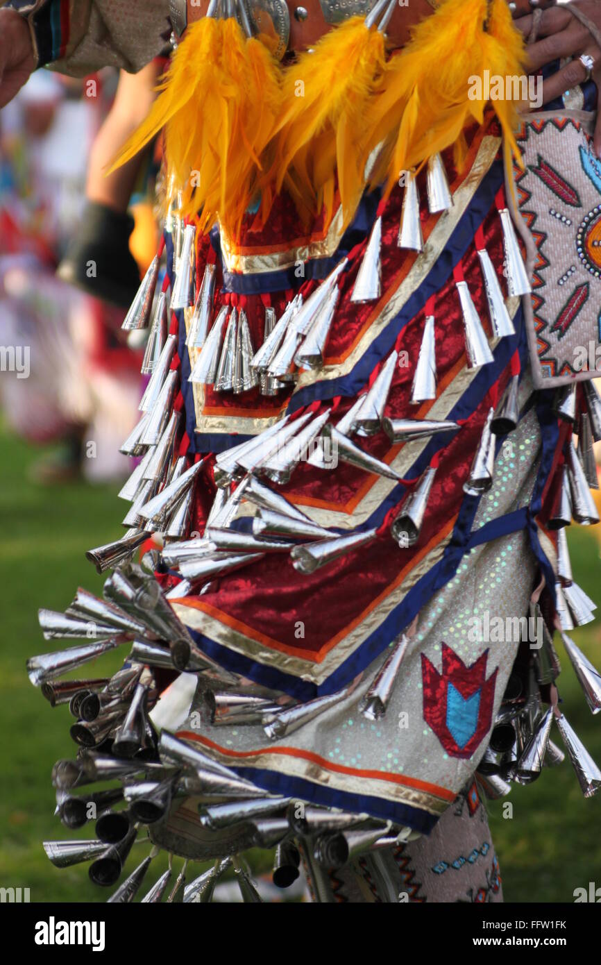 Shakopee Mdewakanton Sioux Community Wacipi Pow Wow, Native American dance festival -  20/08/2011  -  United States / Minnesota  Stock Photo