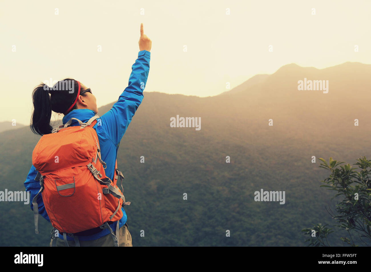 Japanese hiker hi-res stock photography and images - Alamy