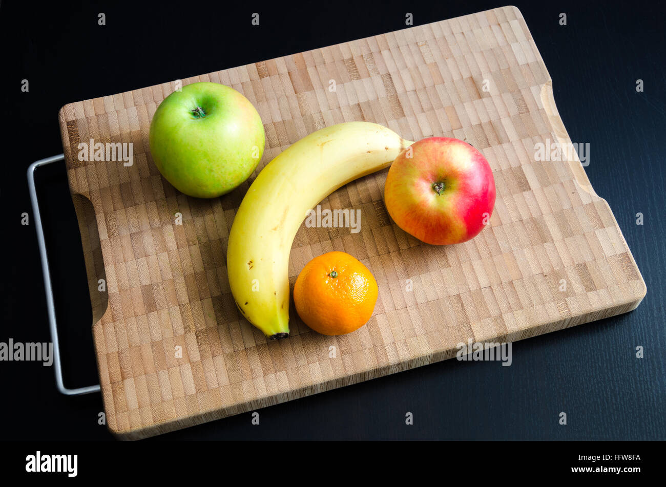 Apple banana orange hi-res stock photography and images - Alamy