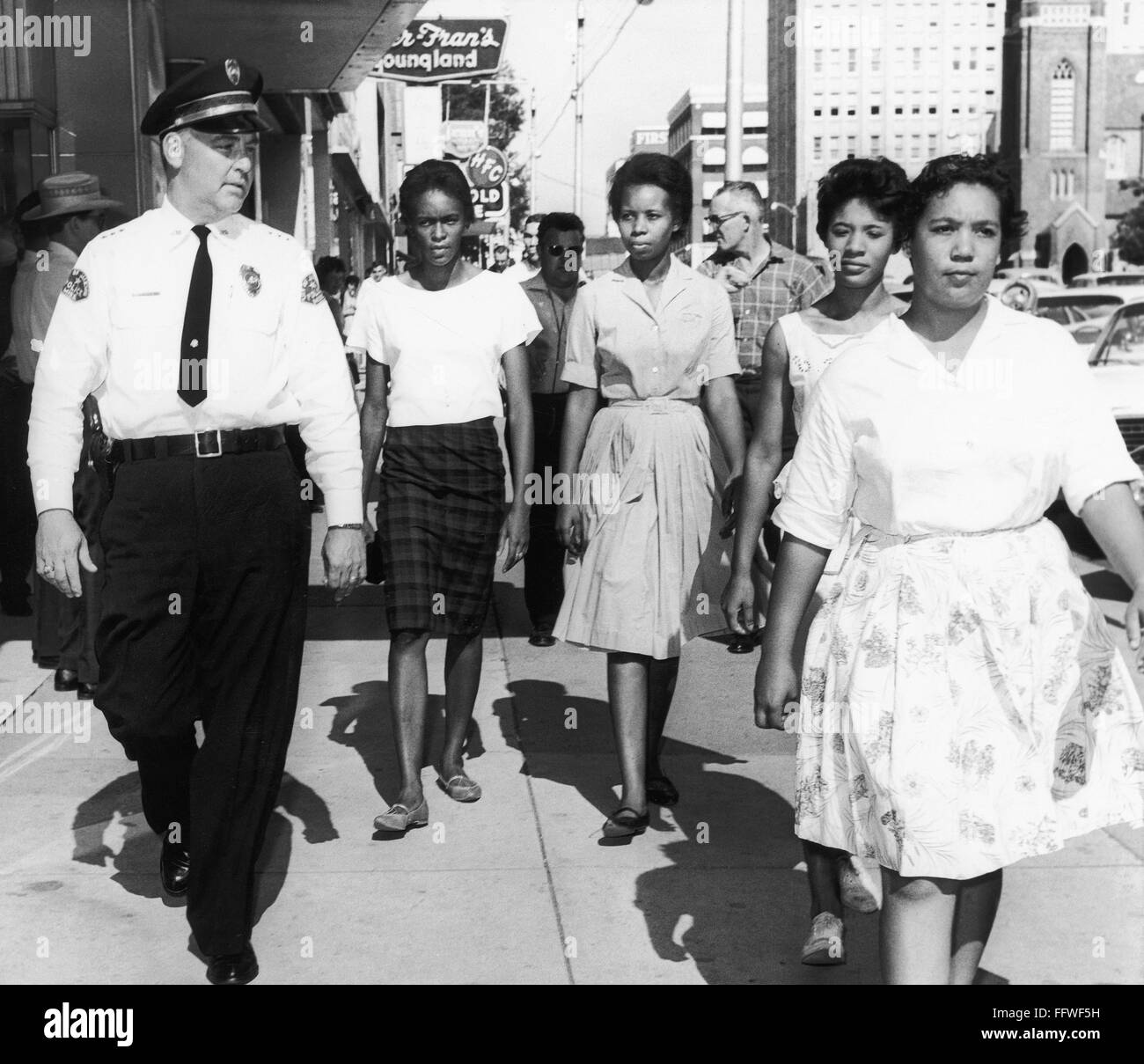 MISSISSIPPI SITIN, 1963. /nJ.L. Ray, deputy police chief of Jackson