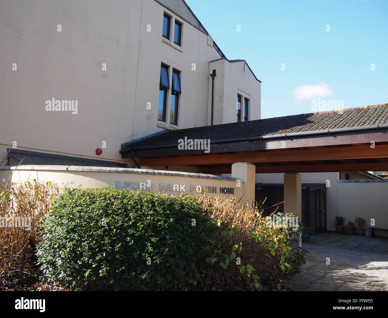 Ilford Park Polish Care Home Stock Photo Alamy