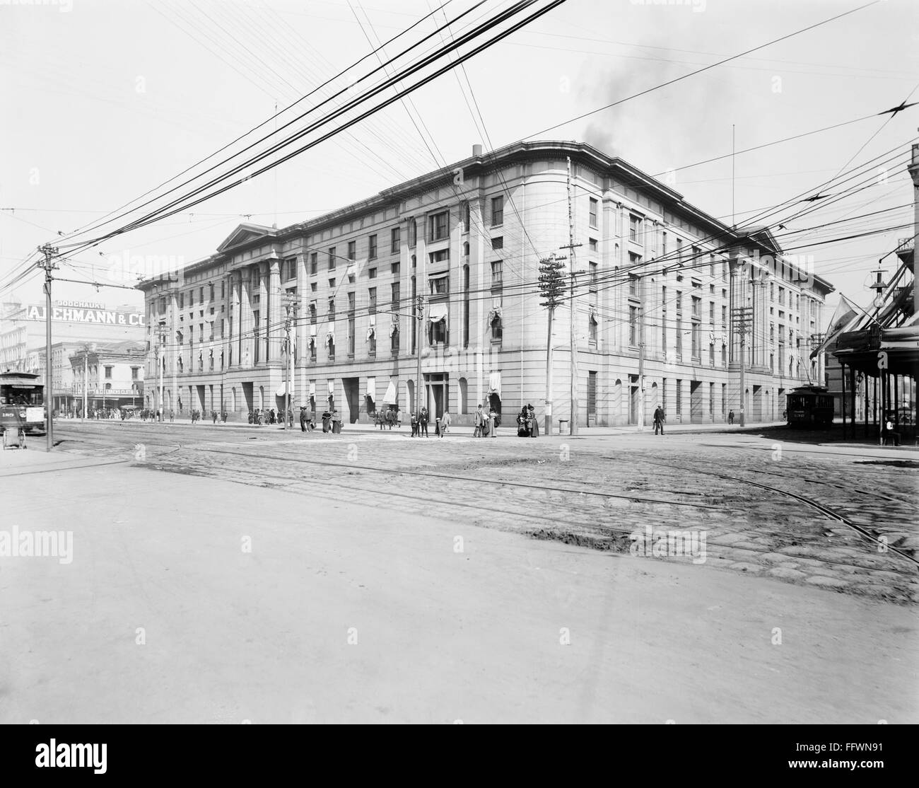 NEW ORLEANS CUSTOMS HOUSE. /nA view of the U.S. Customs House in New