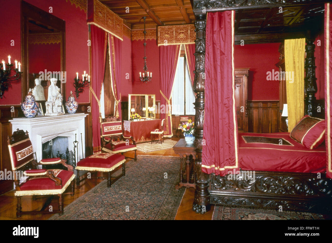 Newport Mansion 1892 Nthe Bedroom Of Consuelo Vanderbilt