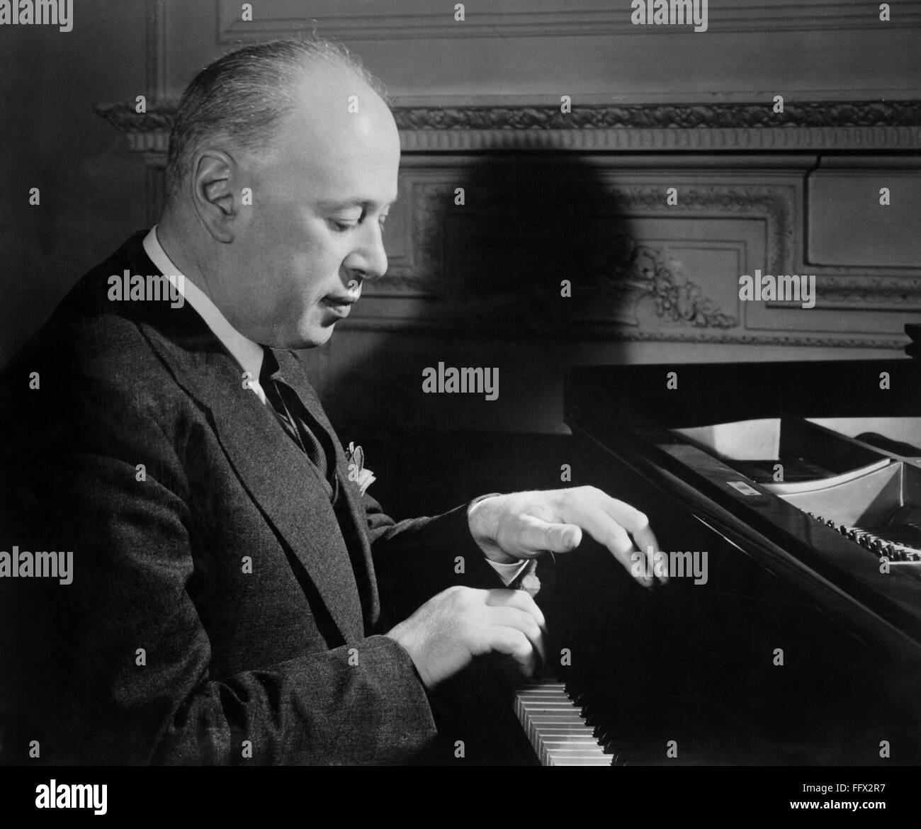 ALEXANDER BOROVSKY /n(1889-1968). Russian pianist. Photographed c1945 ...