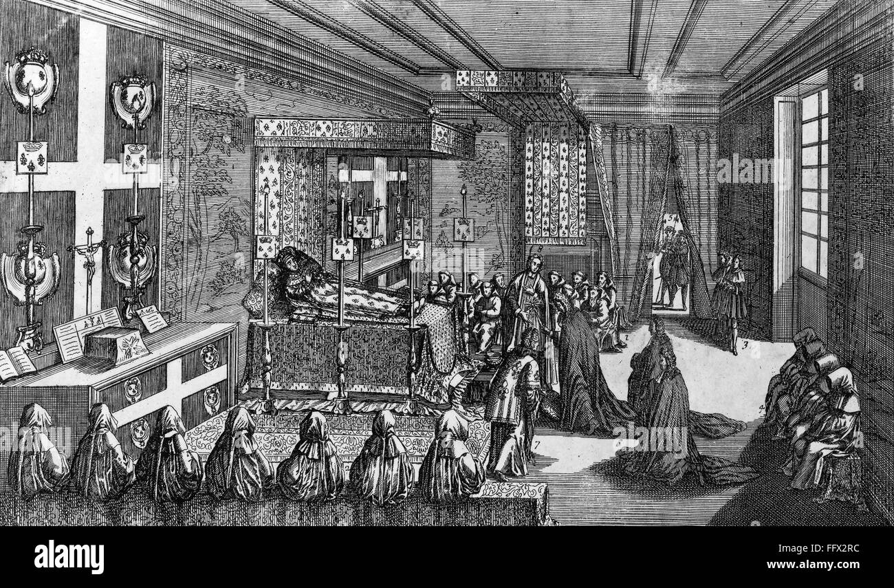 LOUIS XIV (1638-1715)./nKing of France, 1643-1715. King Louis XIV on ...