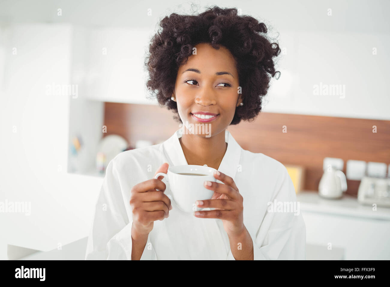 Kitchen coffee robe hi-res stock photography and images - Alamy