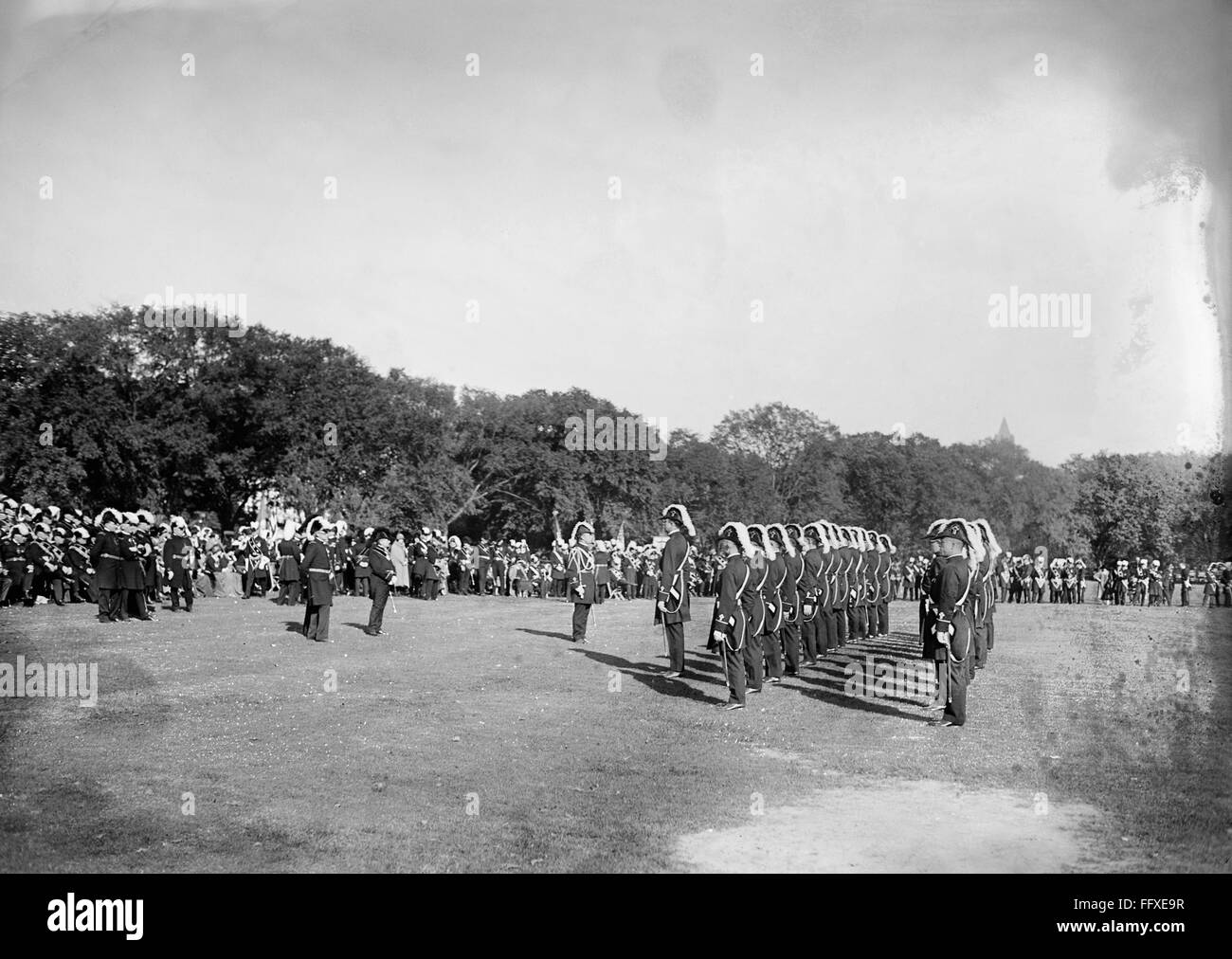 KNIGHTS TEMPLAR FIELD DAY. /nMembers of the Knights Templar Masonic