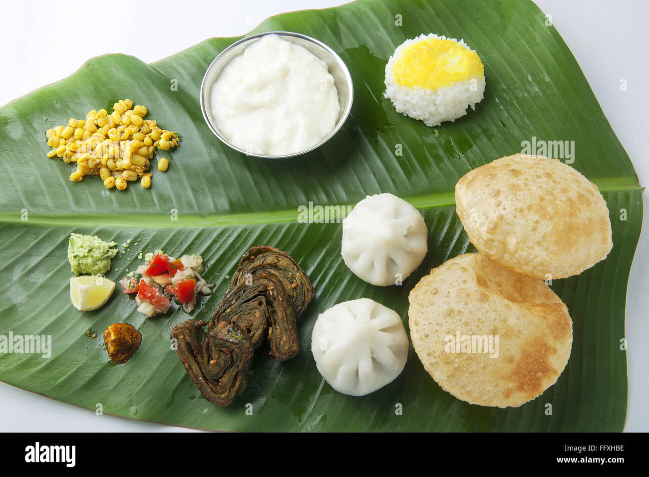 Food on banana leaf hires stock photography and images Alamy