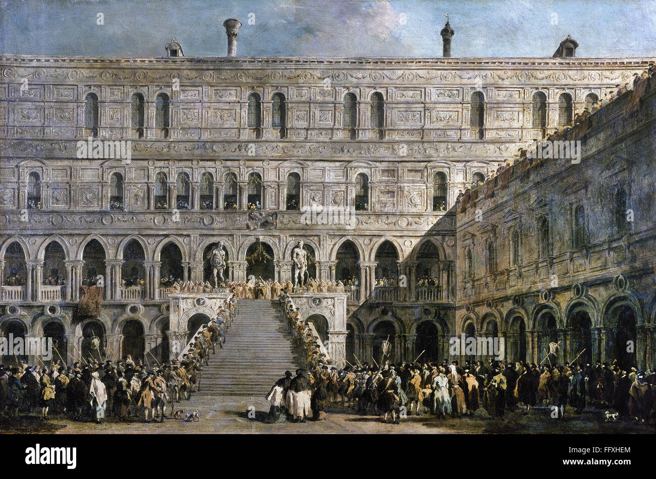 Dogate VENICE: DOGE CORONATION. /nCoronation ceremony for Doge Alvise IV ...