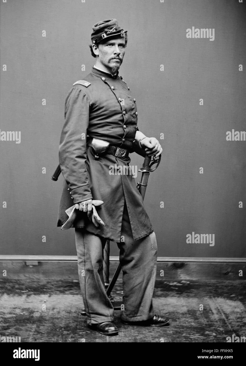 CIVIL WAR UNION SOLDIER. /nLieutenant Colonel William B. Hyde of the