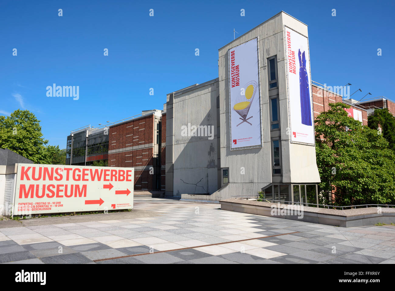 Berlin. Germany. Kunstgewerbemuseum Museum of Decorative Arts Stock