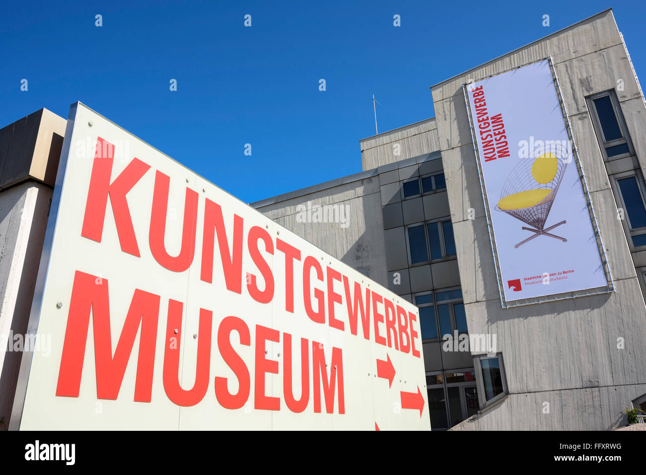 Berlin. Germany. Kunstgewerbemuseum Museum of Decorative Arts Stock