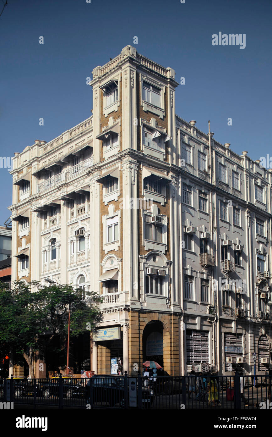 History art deco building , Bombay Mumbai , Maharashtra , India Stock