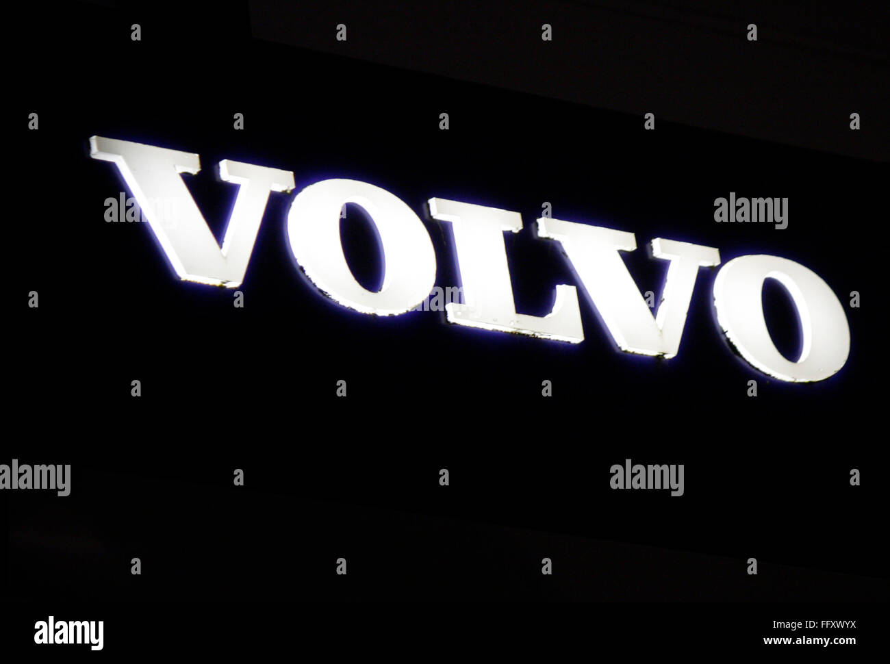 Markenname: 'Volvo', Berlin. Stock Photo