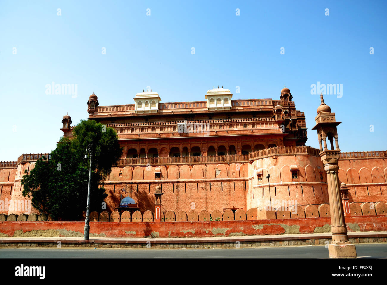 Junagarh Fort at  Blkaner rajasthan India Stock Photo